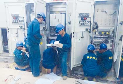 山西高河能源有限公司鲍村风井场地 35kV变电站设备安装工程